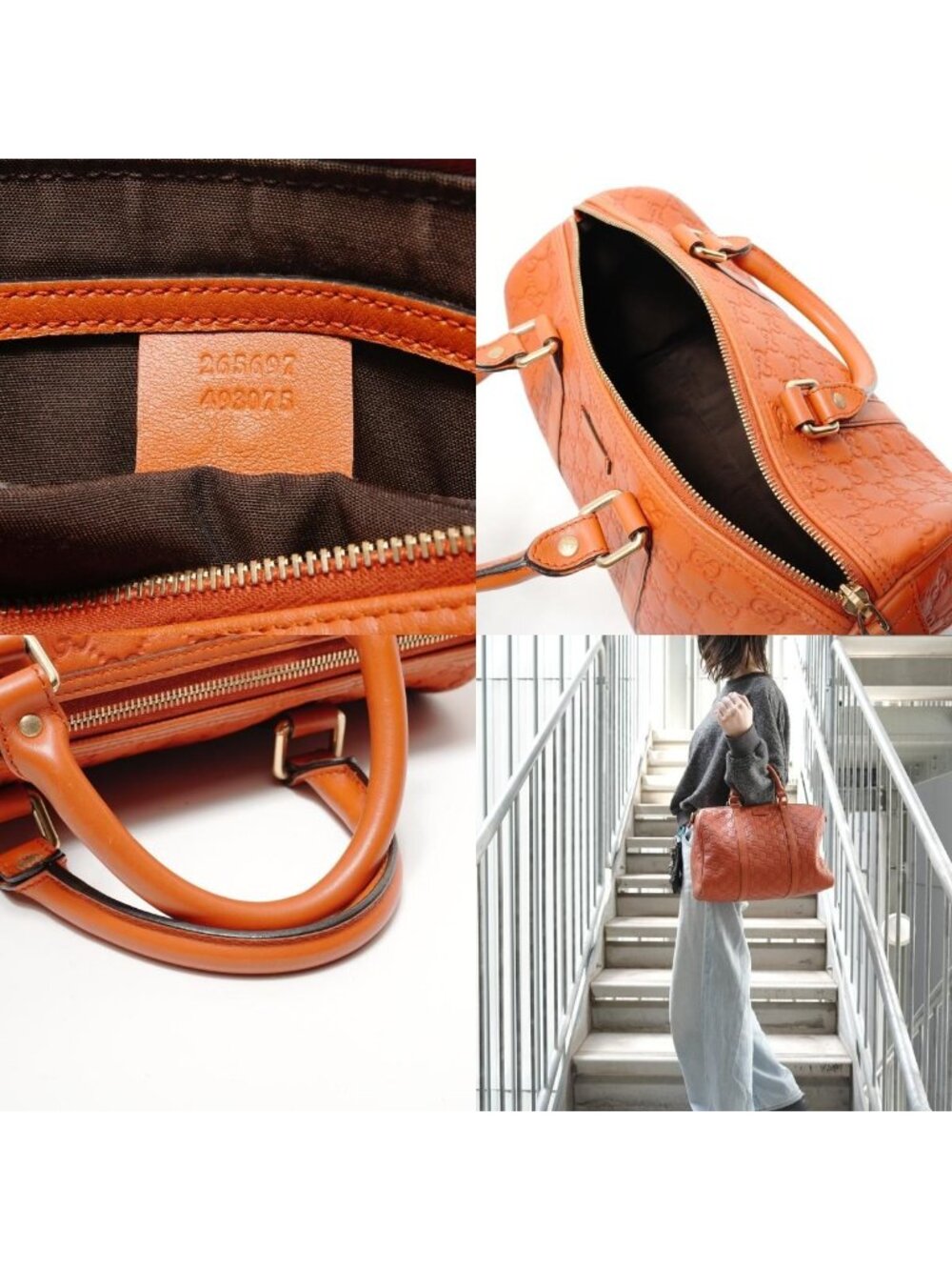 Gucci Guccissima Joy Boston Bag - Picture 10 of 10